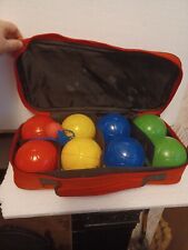 Boules set coloured for sale  WITHERNSEA