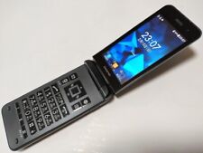 KYOCERA 902KC DIGNO 3 ANDROID FLIP PHONE CZARNY Telefon komórkowy ODBLOKOWANY JAPONIA na sprzedaż  Wysyłka do Poland