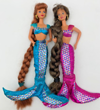 Usado, 1995 Jewel Hair TERESA & MIDGE Mermaids trajes originales Mattel Barbie friends segunda mano  Embacar hacia Argentina