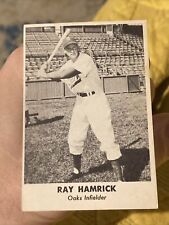Used, 1949 Remar Bread Ray Hamrick Oakland Oaks Baseball Card EX for sale  Shipping to South Africa