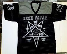 Equipo Satan VTG Camiseta de fútbol americano OMEN CLOTHING Hecho en..., usado segunda mano  Embacar hacia Argentina