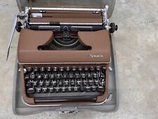 Vintage 1950's Olympia Werke SM3 De Luxe Portable Typewriter w/ Case ~ Excellent for sale  Shipping to South Africa