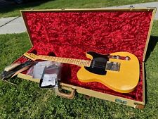 1998 Fender Custom Shop '52 Nocaster Telecaster Cunetto Relíquia - com certificado de autenticidade 7,4 lb comprar usado  Enviando para Brazil