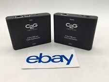 C2G 4-Port USB over Cat5e Superbooster 34020 Local/Remote FREE S/H, used for sale  Shipping to South Africa