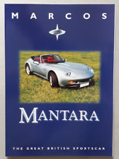 Marcos mantara brochure for sale  BOURNE