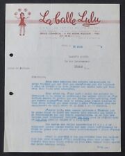 Facture PARIS 1948 LA BALLE LULU ballon sport rue Arsène Houssaye illustrée 74, usado comprar usado  Enviando para Brazil