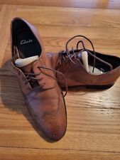 Mens clarks brogues for sale  STOKE-ON-TRENT