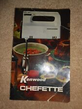 Kenwood chefette cookery for sale  DURHAM