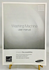 Samsung User's Manual Washing Machine WF448 WF438 PLUS Technical Info QuickStart for sale  Shipping to South Africa