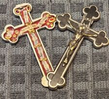 christianity crucifix reliquary for sale  Carol Stream