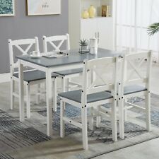 Used, Classic Solid Wooden Dining Table and 4 or 2 Chairs Set Kitchen Home for sale  RIPLEY