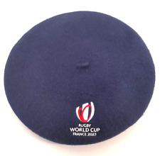 Used, Rugby World Cup 2023 Beret Navy World Cup Logo On Front 16x14 CM Memorabilia for sale  Shipping to South Africa