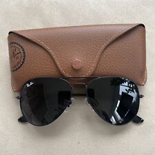 Ray Ban Aviator  Metal Frame / Black Lenses  58mm for sale  Shipping to South Africa