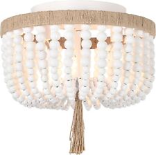 Wood bead chandelier for sale  Miami