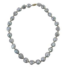 fresh water pearl necklace for sale  Hyattsville