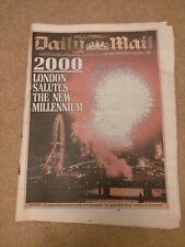Daily newspaper millennium for sale  LONDON