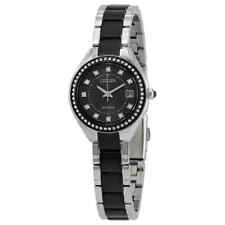 Citizen Eco-Drive Crystal Black Dial Ladies Watch EW2558-88E for sale  Shipping to South Africa