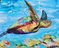 Sea turtle painting for sale  New Port Richey