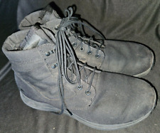 GoRuck Jedburgh Canvas Rucking Combat Boots in All Black Mens 10.5 Womens 12.5, used for sale  Shipping to South Africa
