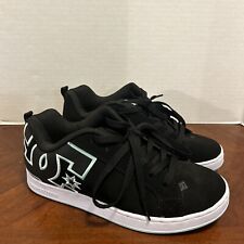 DC Women’s Skate Shoes Court Graffik Black/Mint Size 8.5 for sale  Shipping to South Africa