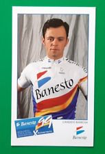 CYCLISME carte  cycliste  CANDIDO BARBOSA équipe BANESTO 1999, usado comprar usado  Enviando para Brazil
