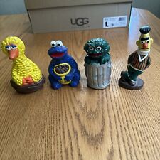 VINTAGE HANDPAINTED BIG BIRD,COOKIE MONSTER,SESAME STREET  HEAVY, used for sale  Shipping to South Africa