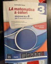 matematica colori blu 3 usato  Italia