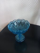 Verre bleu ancien d'occasion  Songeons