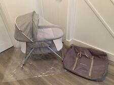 Ex Display Kinderkraft Baby Crib 3 in 1 LOVI Grey Travel Cot Crib RRP £80 for sale  BURTON-ON-TRENT