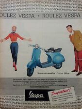 Publicite vespa 125cc d'occasion  Montluçon