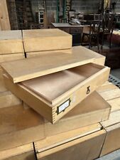 Shallow wooden storage for sale  HARPENDEN