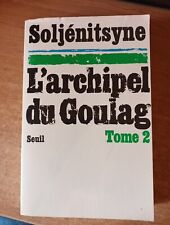 Soljenitsyne archipel goulag d'occasion  Roanne