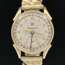 Original Bracelet: Vintage Benrus Pointer Date Calendar Watch CE 13, 17J, U-Fix for sale  Cortlandt Manor