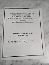 Kalamazoo operator service for sale  USA
