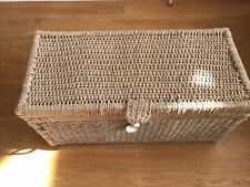 Seagrass storage basket for sale  TWICKENHAM