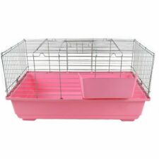 Used, Pink Rabbit/Guinea Pig Cage. Indoor for sale  SOUTHPORT