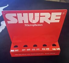 Shure microphone display for sale  STIRLING