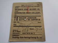 Wagon label dinnington for sale  CASTLEFORD