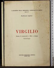 Virgilio mostra manoscritti usato  Ariccia