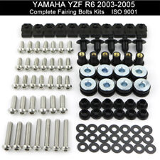 Kit completo de fixação de parafuso de carenagem compatível com Yamaha YZF R6 03-05 YZF R6S 2006-2009 comprar usado  Enviando para Brazil