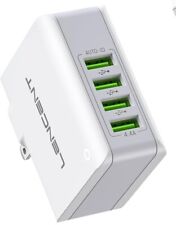Usado, Cargador de pared USB múltiple LENCENT, [22W/4,4A] 4 puertos adaptador de alimentación USB de viaje segunda mano  Embacar hacia Argentina