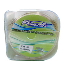 Fluorocarbon Coated Fishing Line 500Yds, 20lb, Abrasion Resistant, #6 for sale  Shipping to South Africa