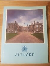 Althorp memorabilia summer for sale  STAFFORD