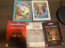 D&D dungeons dragons 5 book modules hollow world is sealed, encyclopedia etc for sale  Shipping to South Africa