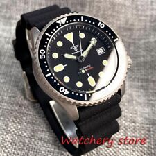 41 mm Reloj de buceo titanio para hombre esfera negra cristal zafiro movimiento automático NH35 segunda mano  Embacar hacia Argentina