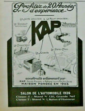 1926 kap press d'occasion  Expédié en Belgium