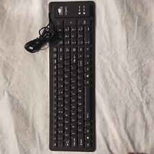 Teclado plegable de silicona Sungwoo USB con cable impermeable teclado enrollable para PC segunda mano  Embacar hacia Argentina