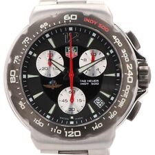 Usado, Relógio de pulso masculino TAG HEUER Formula 1 Indy 500 cronógrafo CAC111A SS quartzo preto comprar usado  Enviando para Brazil