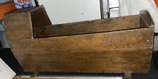 Vintage wooden cot for sale  HIGH PEAK