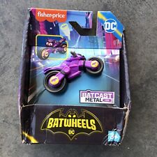 Fisher-Price Batwheels escala 1:55 BIBI o BATGIRL CYCLE metal NOVA CAIXA DANIFICADA comprar usado  Enviando para Brazil